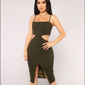 Fashion nova Olive dress
